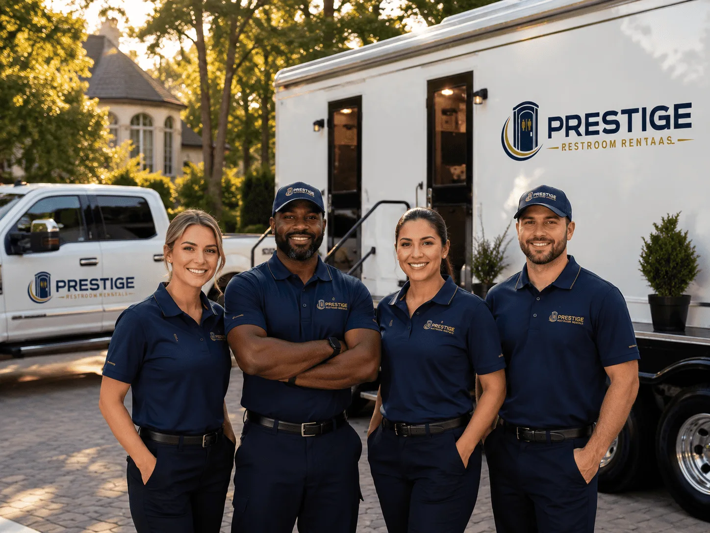 Trusted Luxury Portable Restrooms company in Aztec, NM